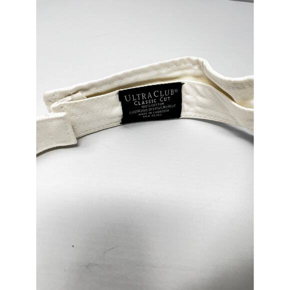 Heart Cross Crown White Visor Pre-Owned in great condition - Picture 2 of 5